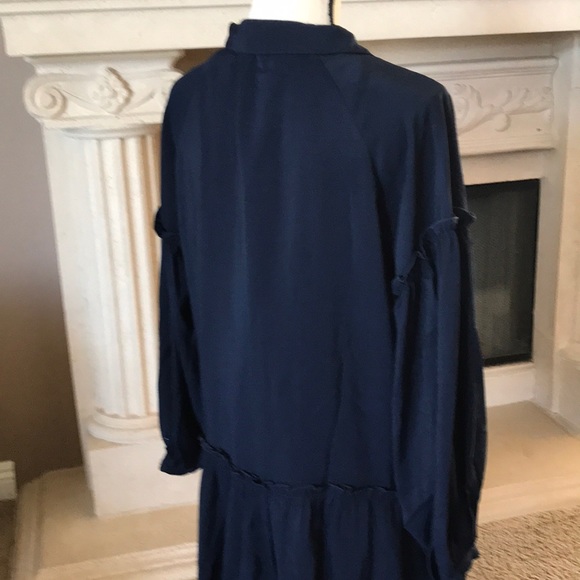 Free People Drop-Waist Shirtdress - Picture 5 of 6